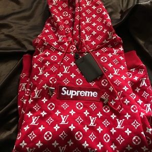 Supreme Louis vuitton hoodie